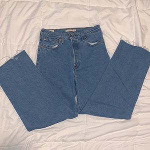 Levi’s rib cage straight ankle